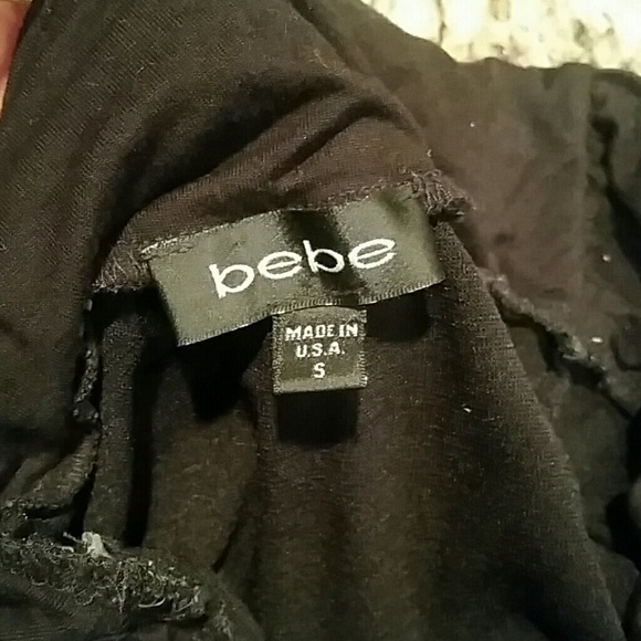 Black tie neck backless tank - Picture 4 of 4